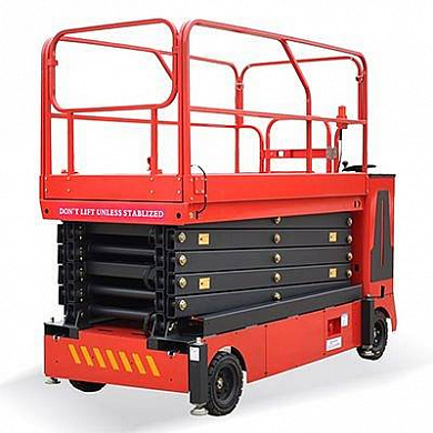 Купить самоходный ножничный подъемник 500 кг 9 м oxlift qz-050-090 wd