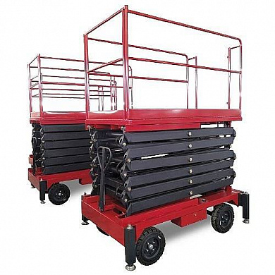 Купить ножничный подъемник 500 кг 9 м oxlift qx-050-090
