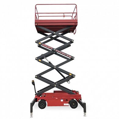 Купить oxlift qz-050-090 самоходный (поводковый) подъемник ножничного типа с питанием от акб 9000 мм 500 кг