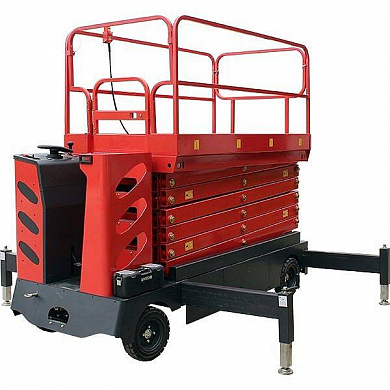 Купить самоходный ножничный подъемник 500 кг 6 м oxlift qz-050-060