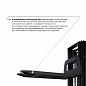 Самоходный электроштабелер PROLIFT M2 SDK 1536 li-ion со свободным подъемом